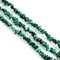 Malachite Chip Beads, 34 Inch, Natural Chip Strands, Drilled Strung Nugget Beads, 3-7mm, Polished, GemmartUSA (CHMC-70001)
